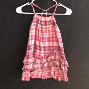 Pink swing dress